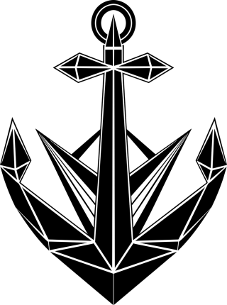 Ai generated Anchor Ship Stickdatei – Fahrzeuge
