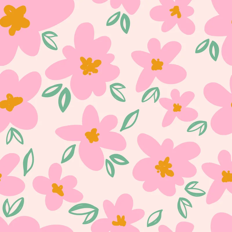 Flowers Pattern Nature Stickdatei – Blumen