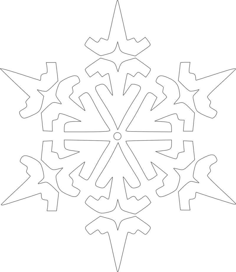Christmas Snow Winter Stickdatei – Weihnachten