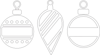 Christmas Ornament Christmas ornaments Stickdatei