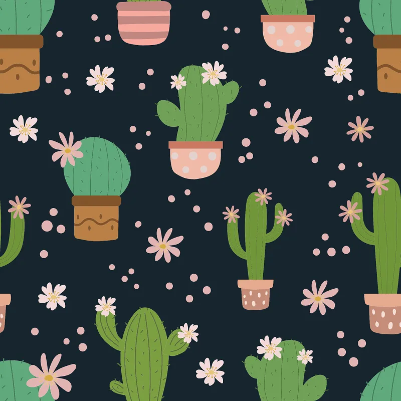 Cactus Cacti Flower Stickdatei – Natur
