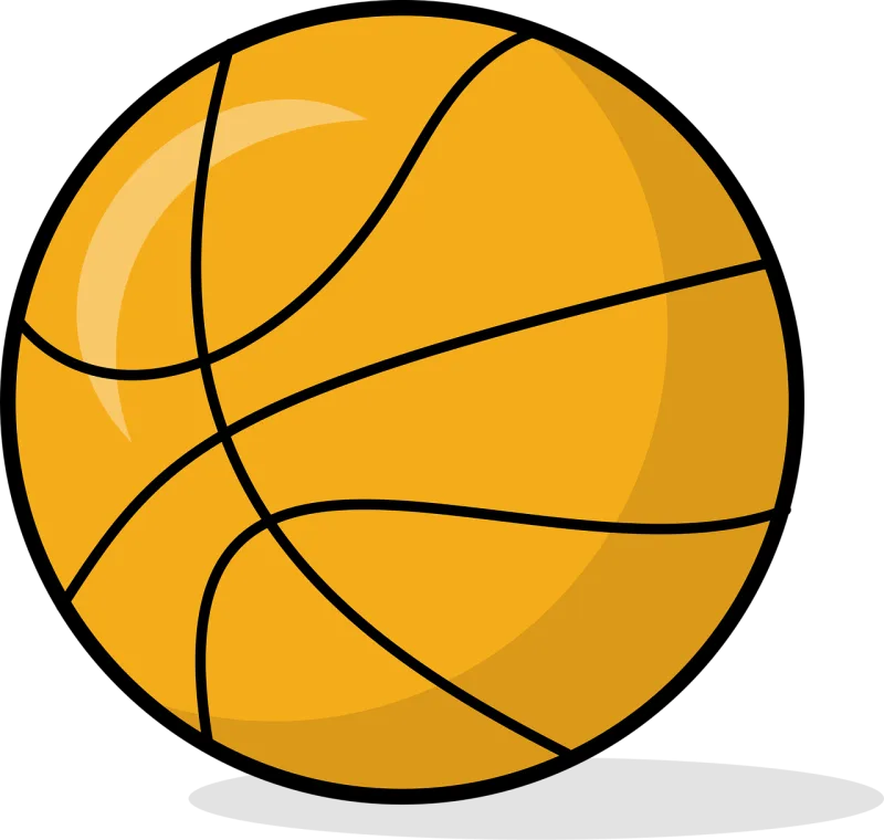 Ball Basketball Cartoon Stickdatei – Sport