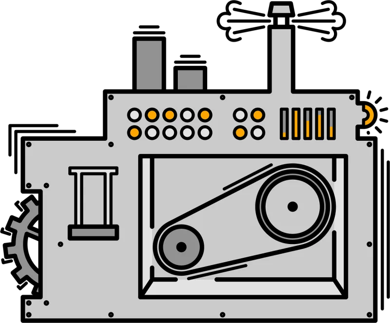 Machine Running Rattling Stickdatei – Sport