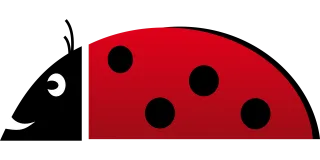 Ladybug Beetle Red Stickdatei