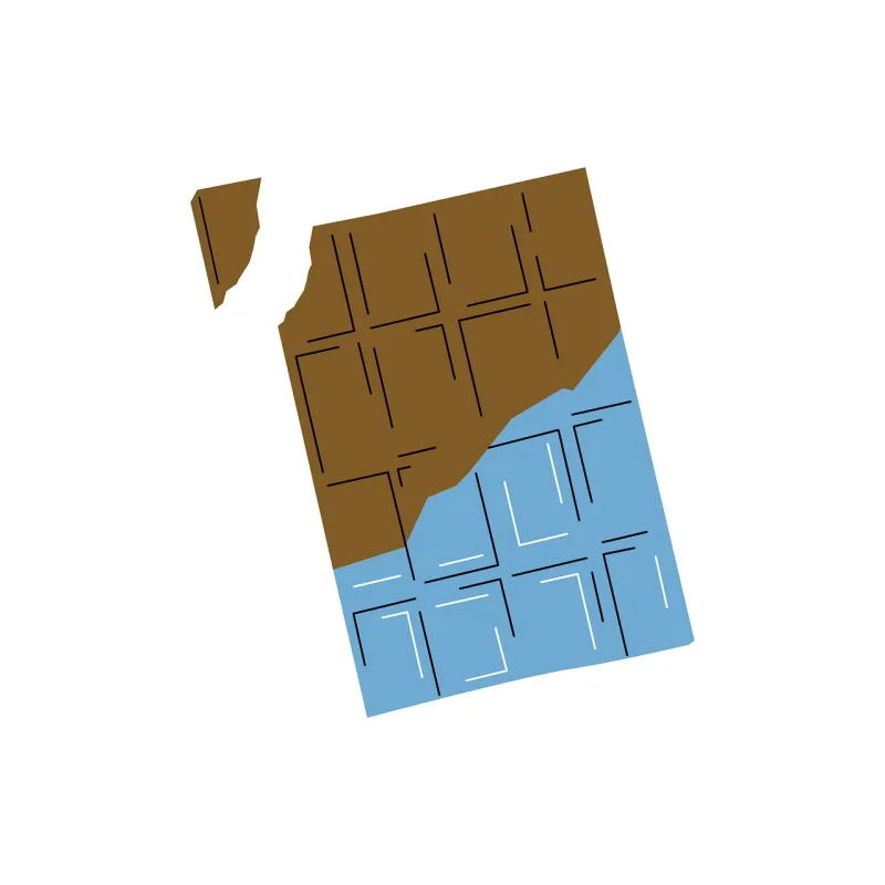 Chocolate Food Dessert Stickdatei – Essen & Trinken