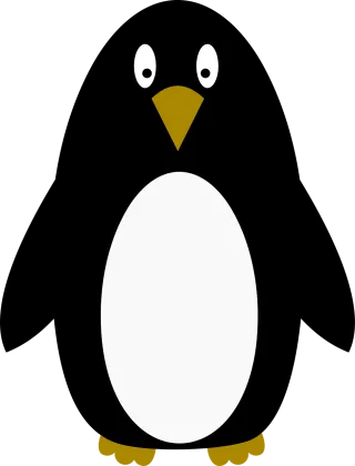 Penguin Bird Emperor penguin Stickdatei