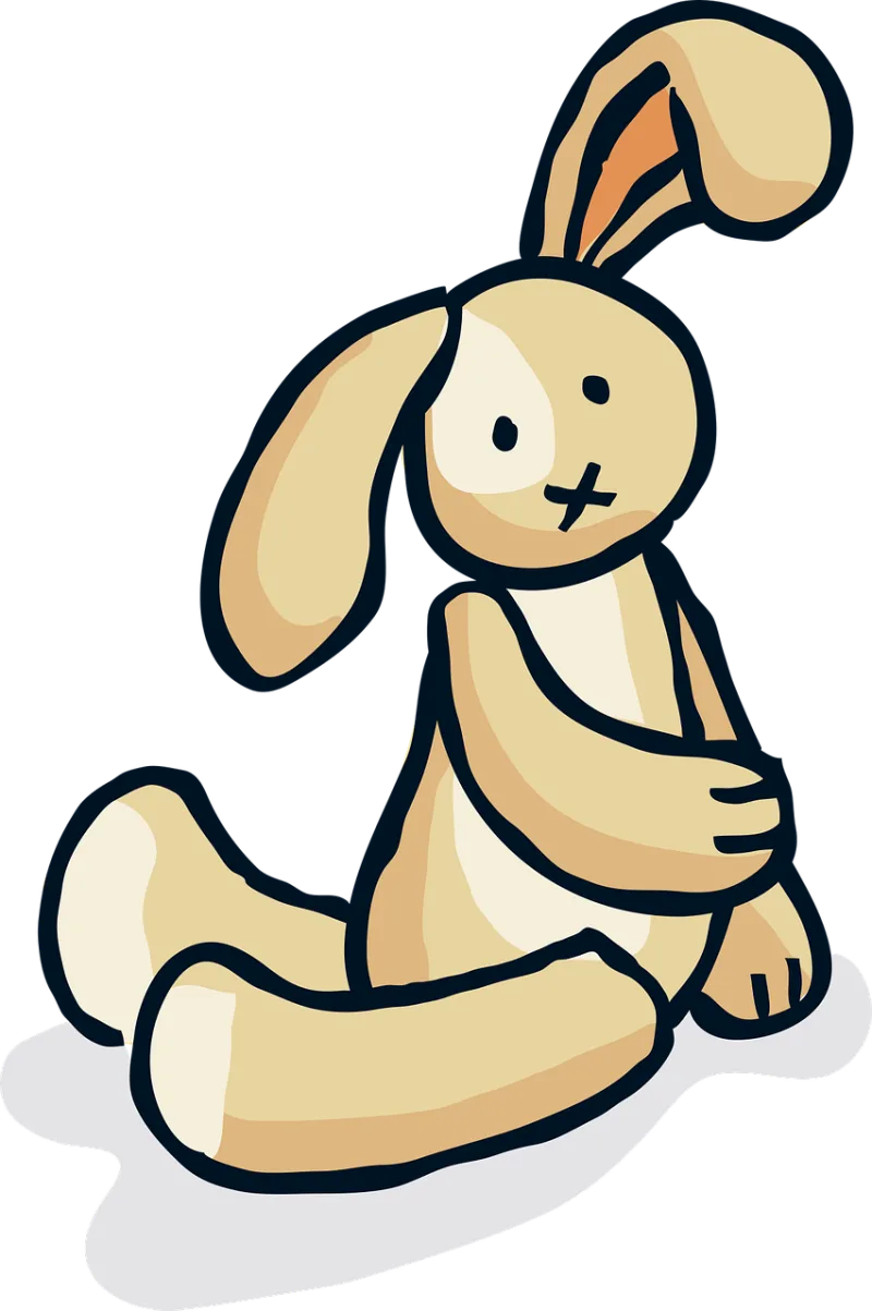 Toy Bunny Rabbit Stickdatei – Weihnachten