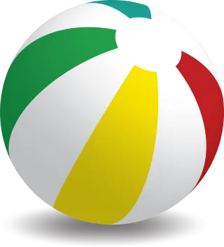 Beach ball Ball Football Stickdatei