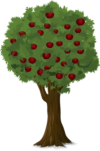 Tree Apple Apple tree Stickdatei