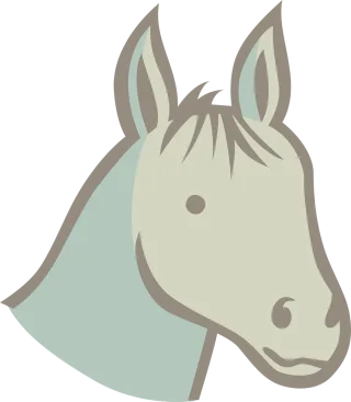 Horse Nature Animal Stickdatei – Tiere