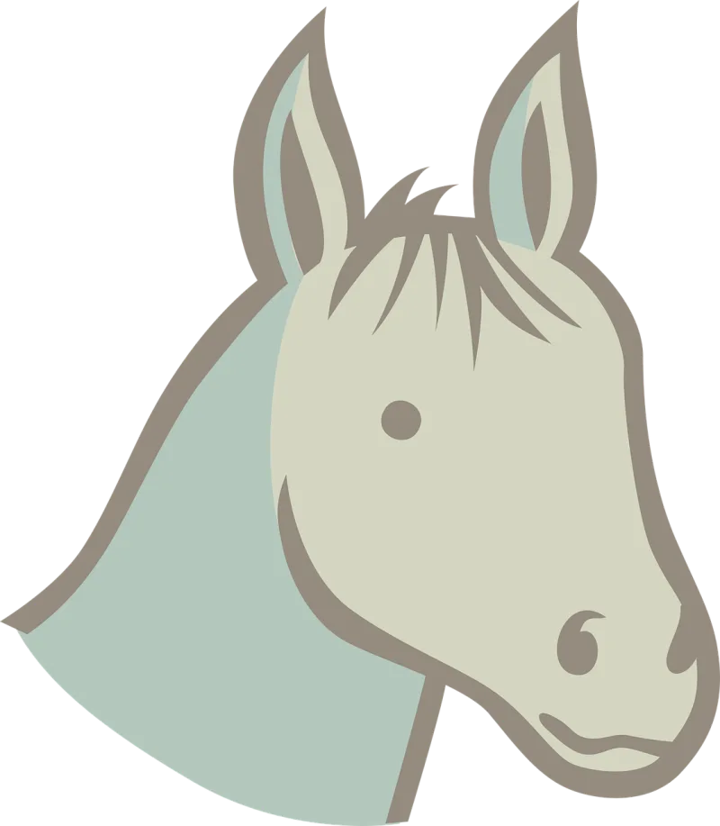 Horse Nature Animal Stickdatei – Tiere