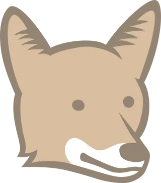 Fox Cute Animal Stickdatei