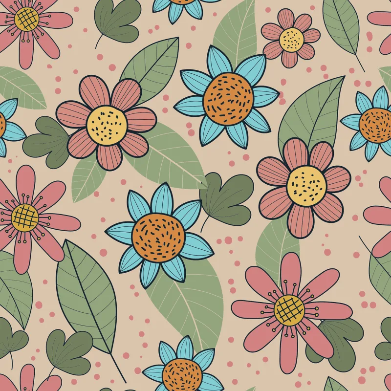 Flower Flower background Seamless Stickdatei – Blumen