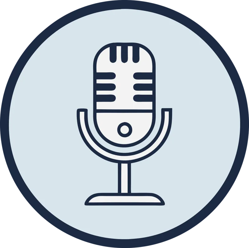 Ai generated Microphone Sound studio Stickdatei – Musik