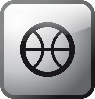 Basketball Ball Sports Stickdatei