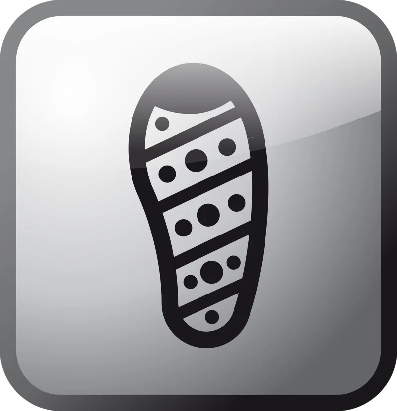 Runner Running Shoe Stickdatei – Sport