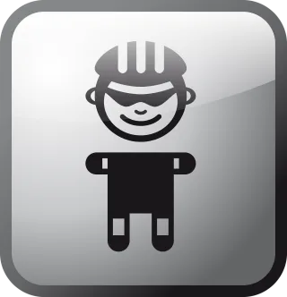 Cyclist Bicycle Bike Stickdatei