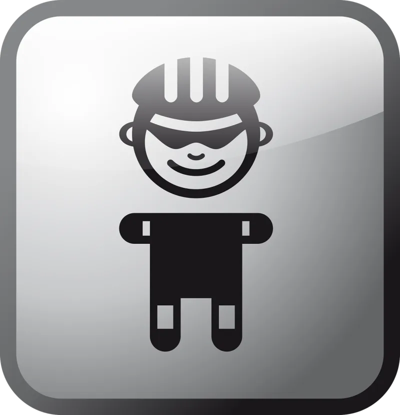 Cyclist Bicycle Bike Stickdatei – Sport