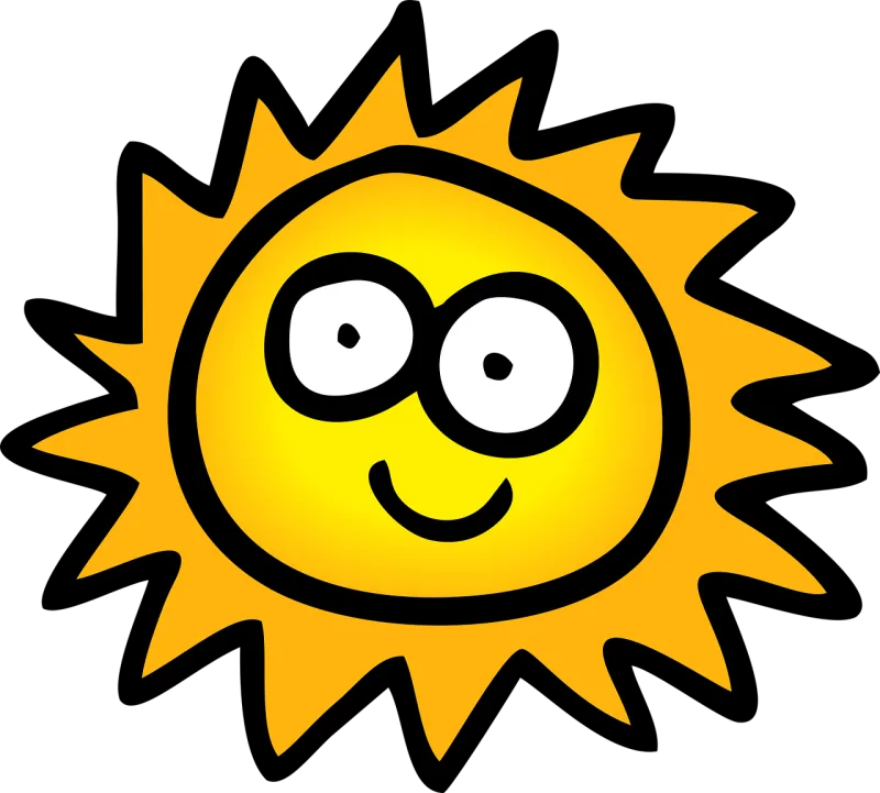 Sun Smile Happy Stickdatei – Natur
