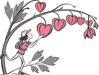 Ai generated Hearts Valentine's day Stickdatei