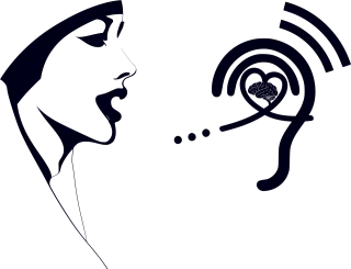 Woman Listening Mindful Stickdatei
