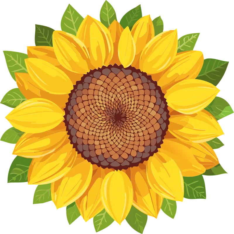 Ai generated Sunflower Flower background Stickdatei – Blumen