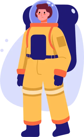 Astronaut Spacesuit Space Stickdatei