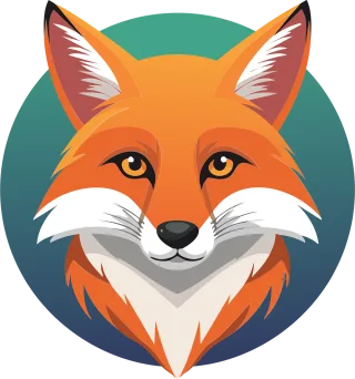 Fox Animal Wildlife Stickdatei