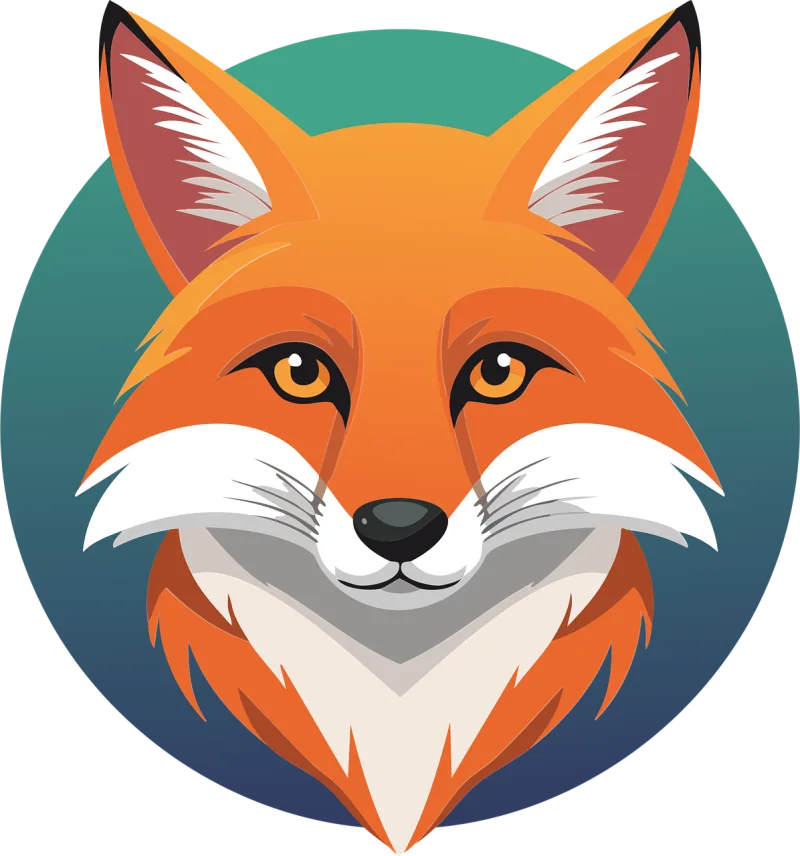 Fox Animal Wildlife Stickdatei – Tiere