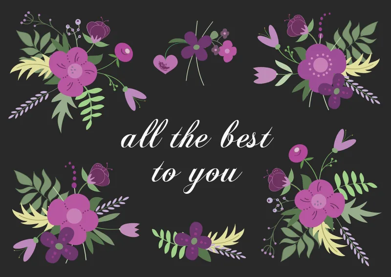 Flower Beautiful flowers Floral pattern Stickdatei – Blumen