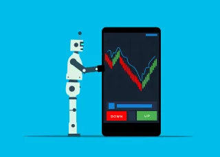 Trading Trading bot Ai Stickdatei