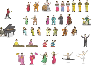 Music People Musician Stickdatei