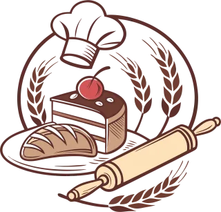 Ai generated Bakery Bread Stickdatei – Essen & Trinken