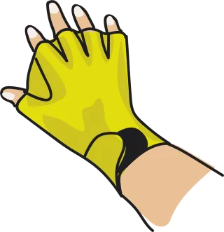 Gloves Pool Swimming Stickdatei