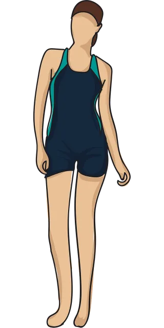 Woman Model Swimsuit Stickdatei