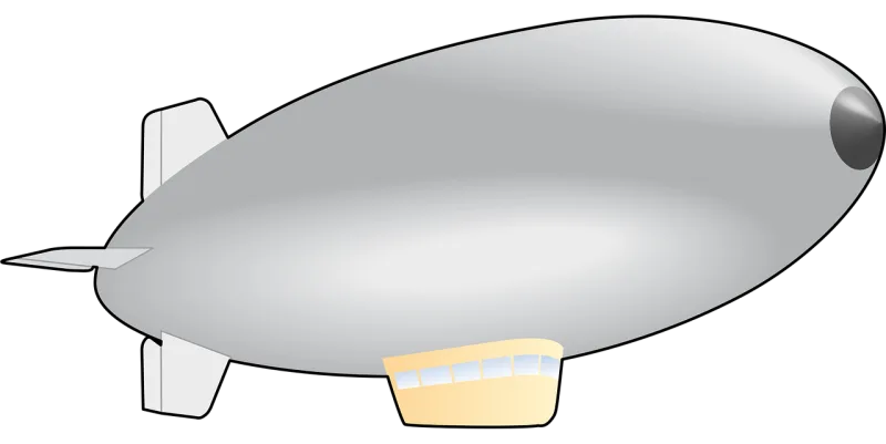 Vector Zeppelin Airship Stickdatei – Fahrzeuge