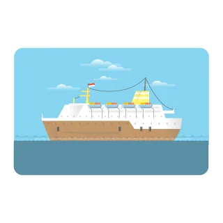Ship Sea Travel Stickdatei – Fahrzeuge