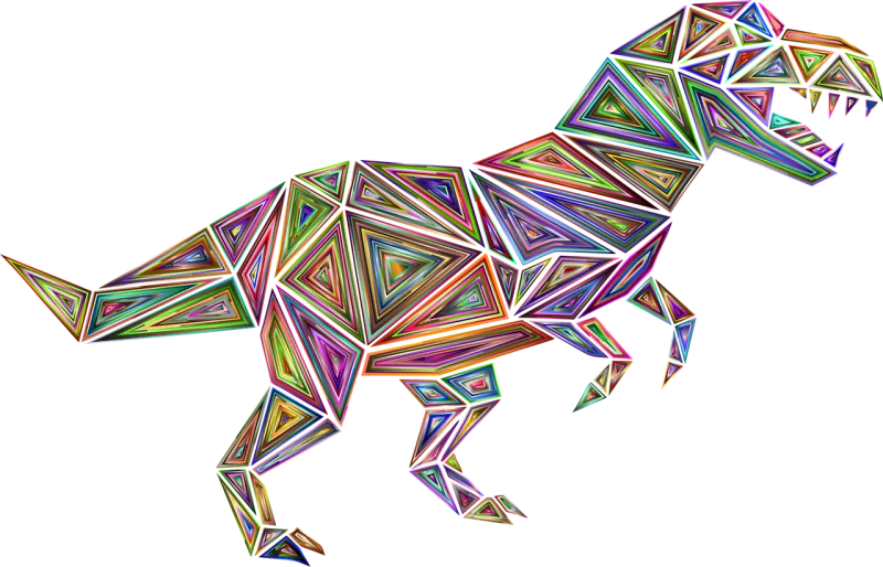 Dinosaur Extinct Animal Stickdatei – Kinder