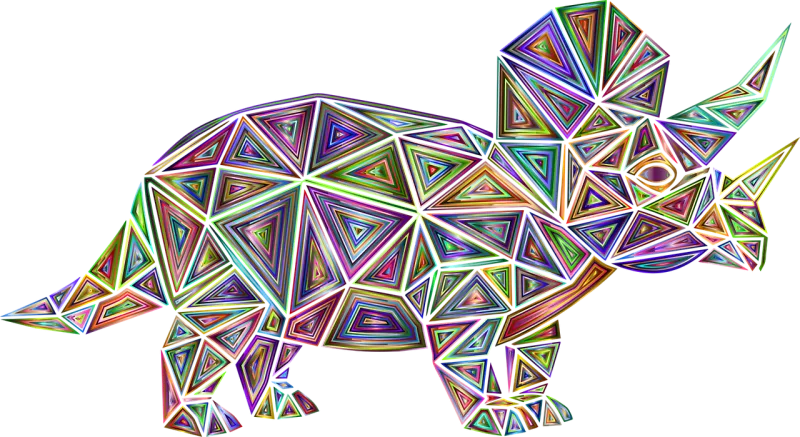 Dinosaur Extinct Animal Stickdatei – Kinder