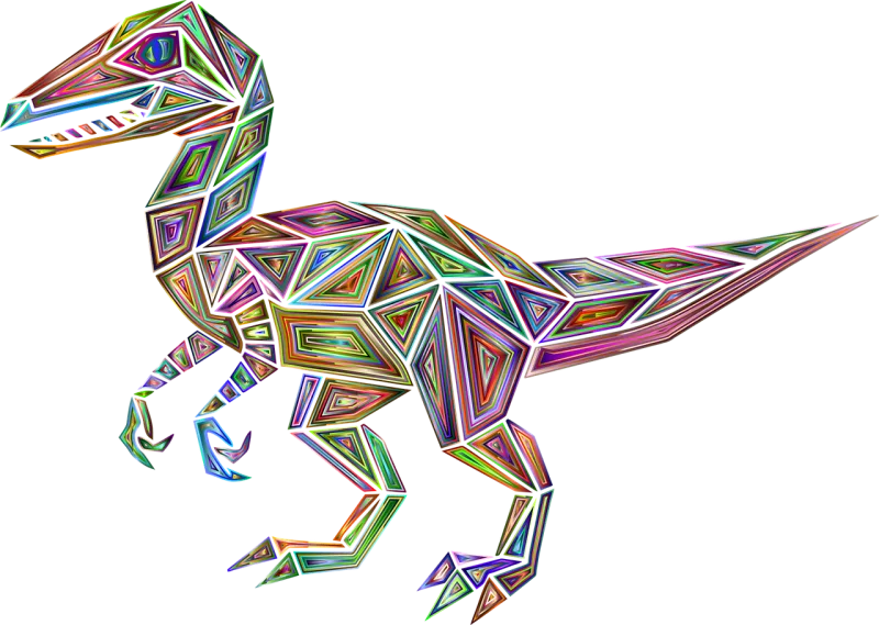 Dinosaur Extinct Nature Stickdatei – Kinder
