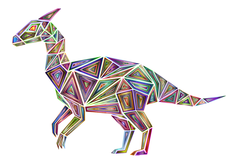 Dinosaur Extinct Animal Stickdatei – Kinder