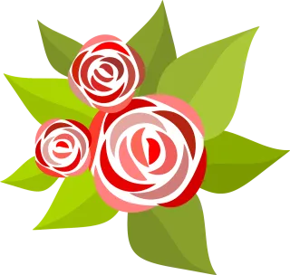 Roses Flower background Flowery Stickdatei – Blumen