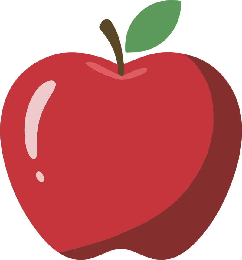 Ai generated Apple Fruit Stickdatei – Essen & Trinken