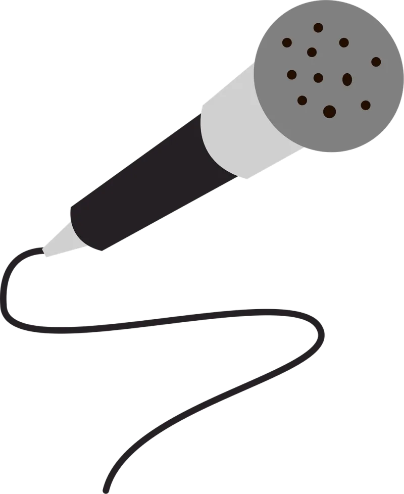 Microphone Music Sound Stickdatei – Musik