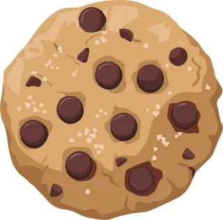 Ai generated Cookie Chocolate chip cookie Stickdatei