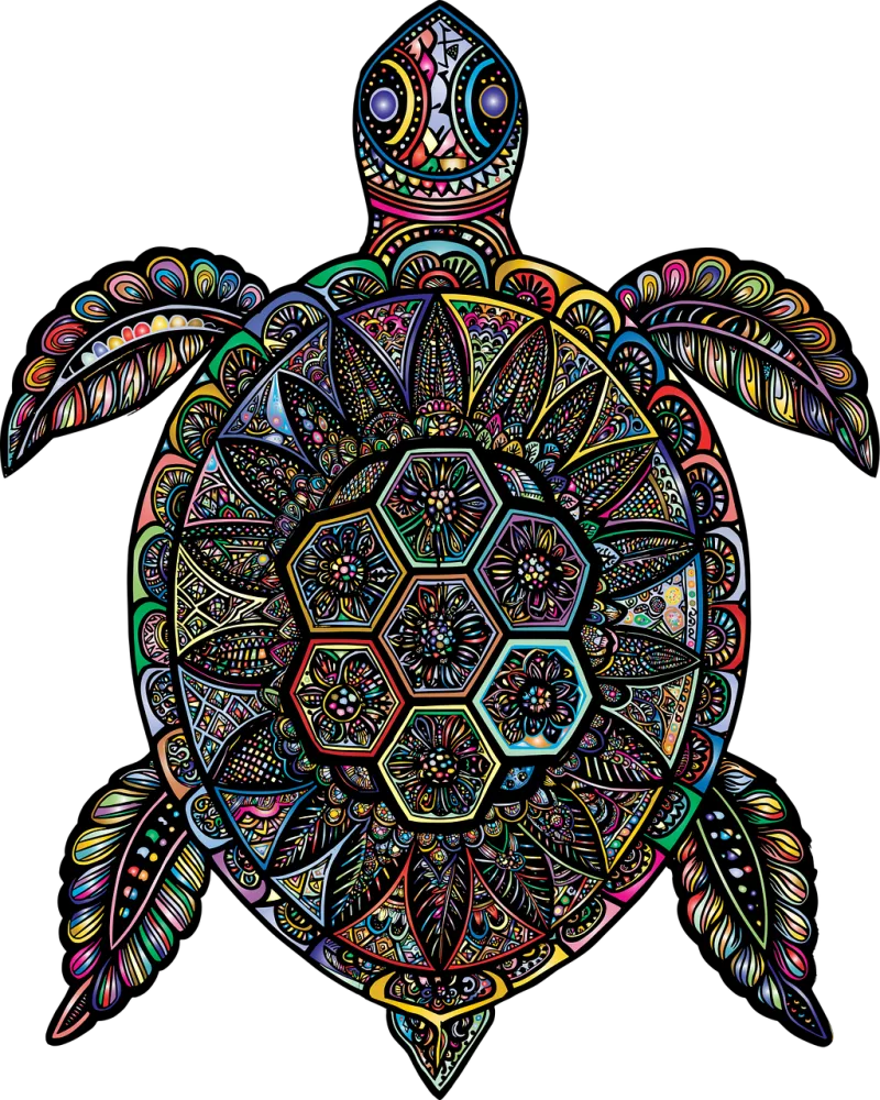 Sea turtle Animal Reptile Stickdatei – Tiere