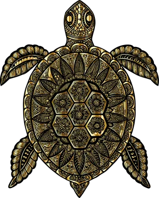 Sea turtle Animal Reptile Stickdatei