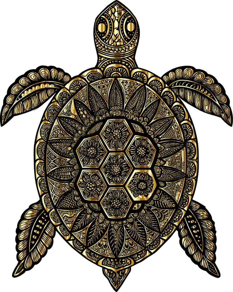 Sea turtle Animal Reptile Stickdatei – Tiere