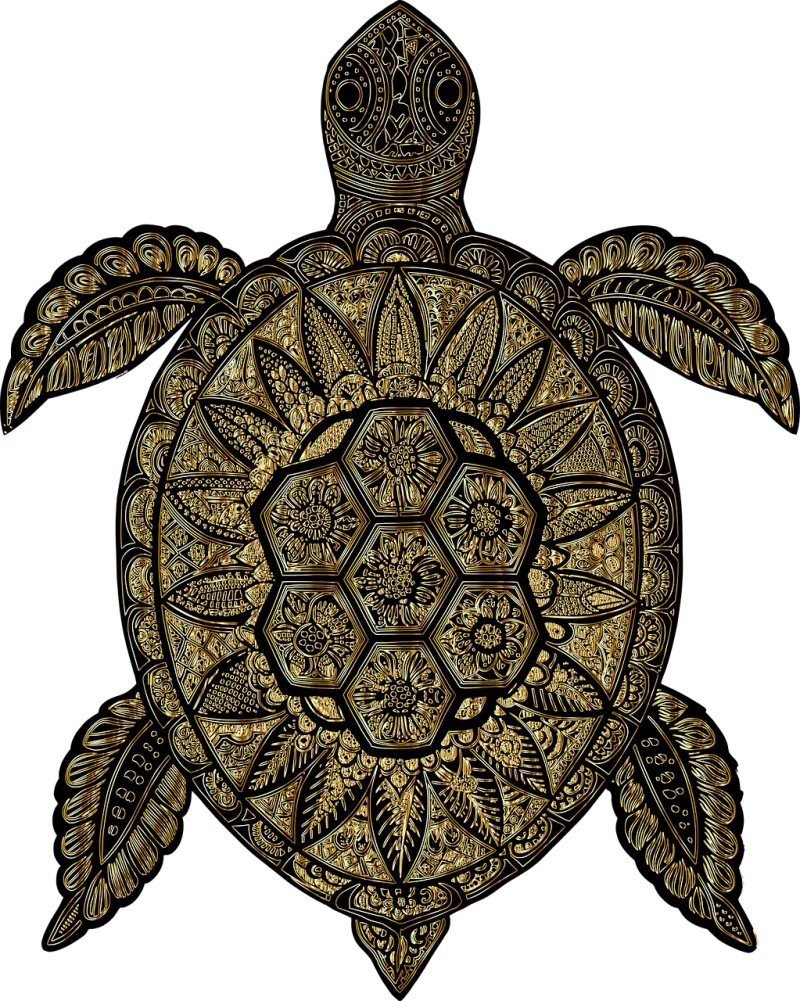 Sea turtle Animal Reptile Stickdatei – Tiere