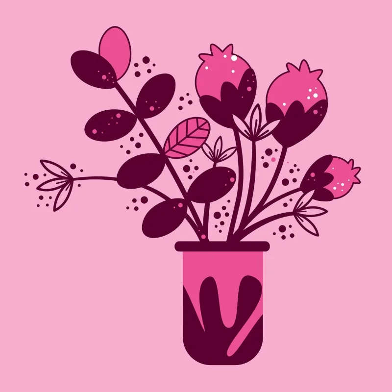 Bouquet Flowers Flora Stickdatei – Blumen